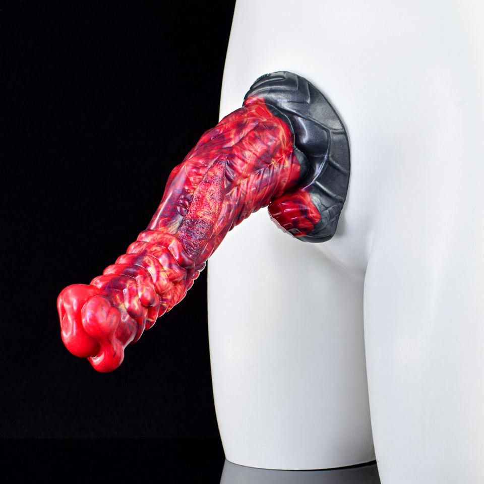 🐴 Arthur Horse Dildo – Curved Design with Thick Knot for Fullness - BeastGasm